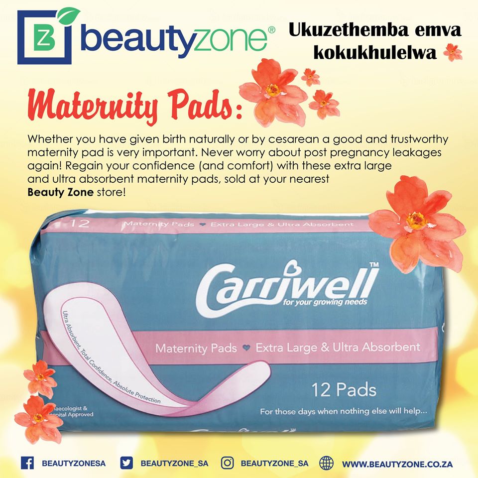 3 x Carriwell Maternity Pads Ultra Absorbent X-Large